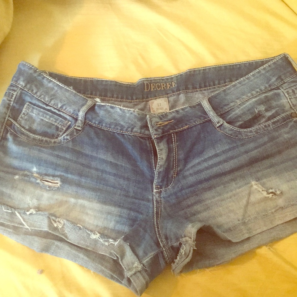 Jean shorts